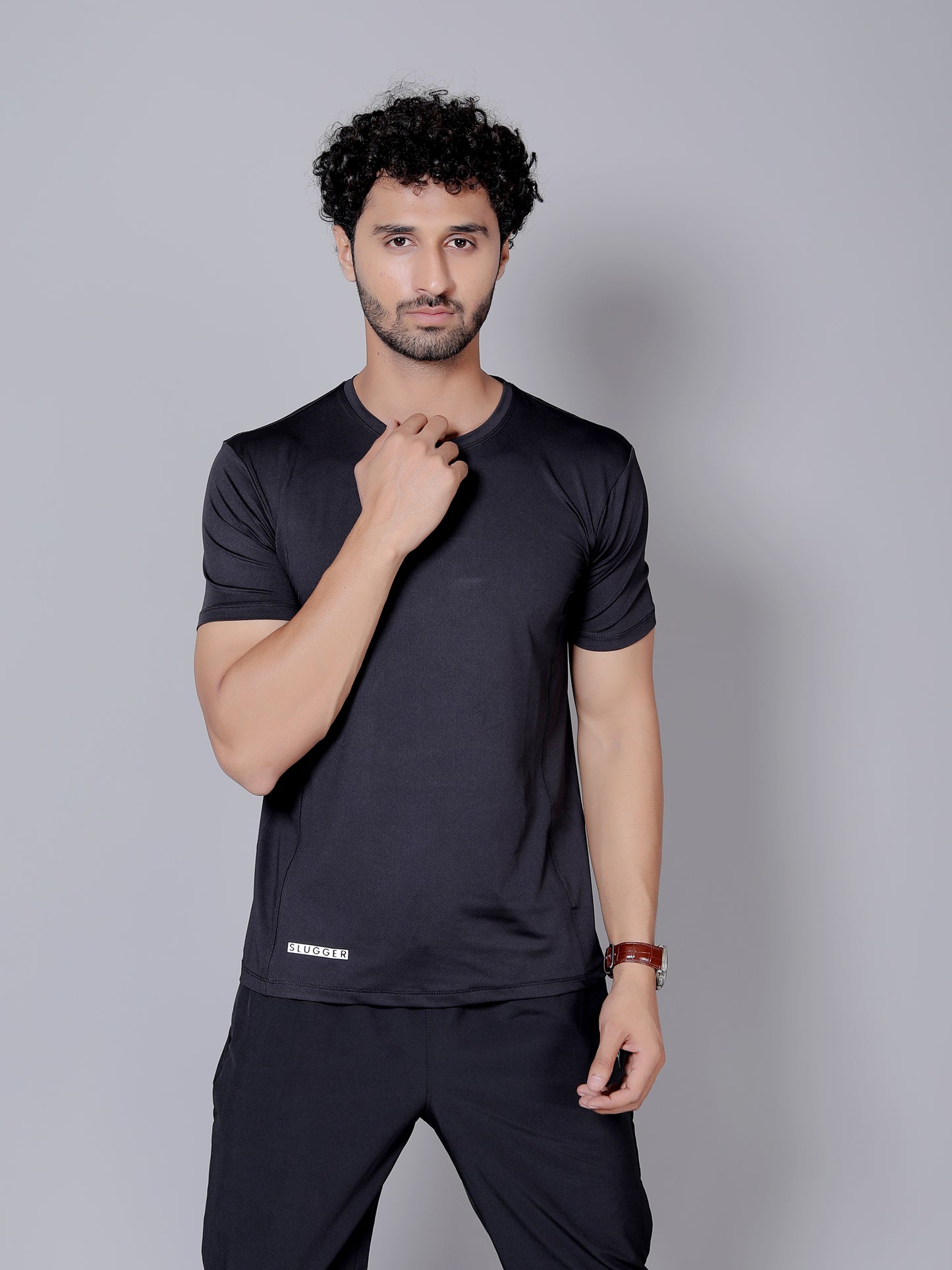 Ultra soft Sports T-Shirt | Softest, lightest, and most breathable fabric | Black colour