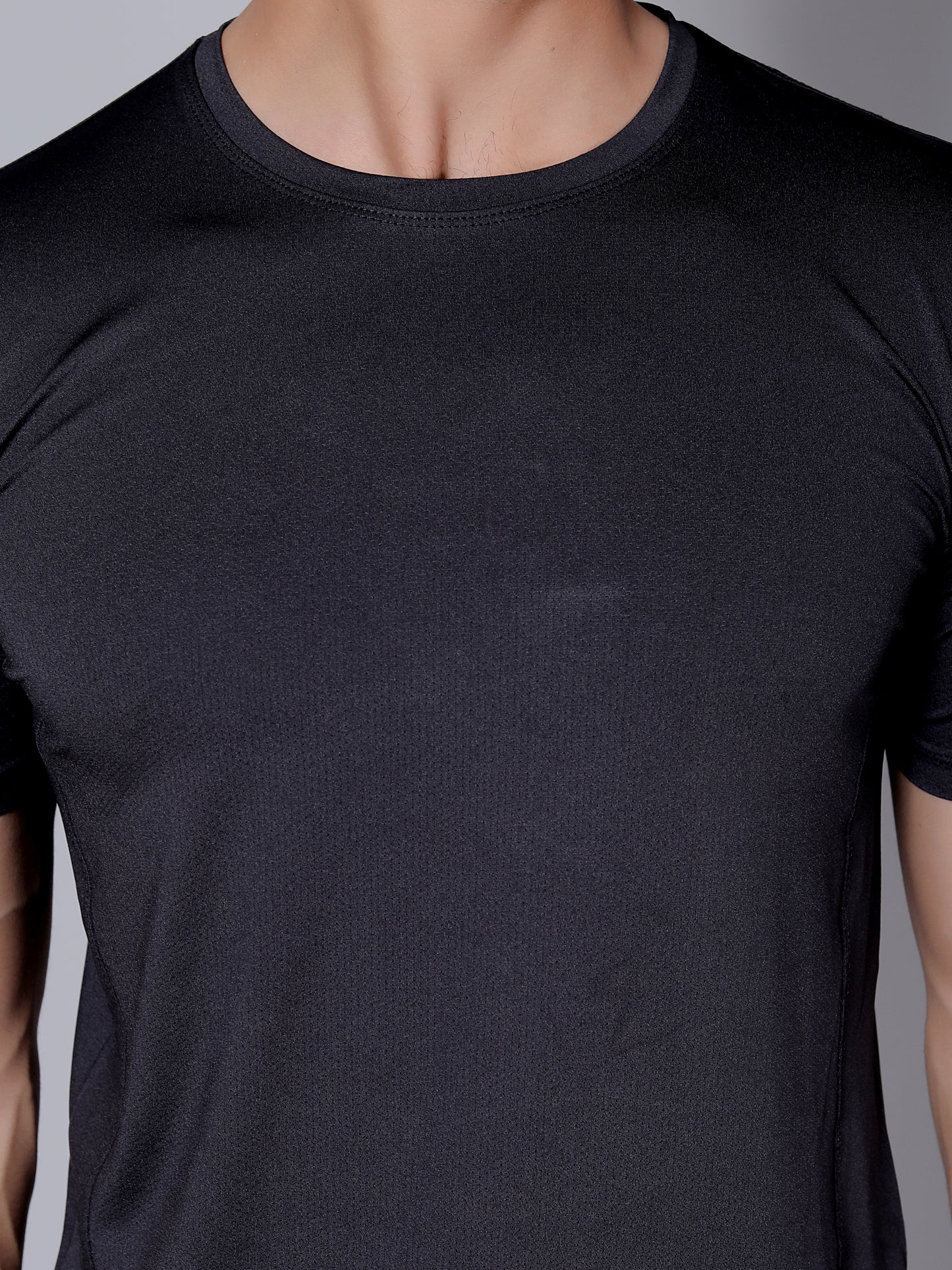 Ultra soft Sports T-Shirt | Softest, lightest, and most breathable fabric | Black colour