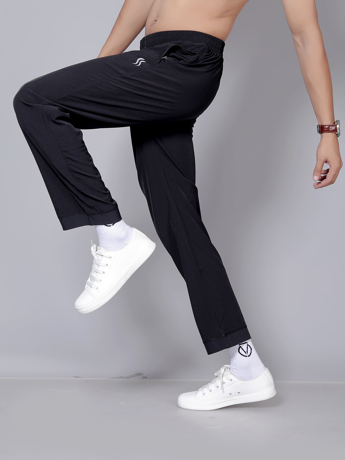 Ultra soft T-shirt and joggers workout combo | Black T-shirt and black jogger