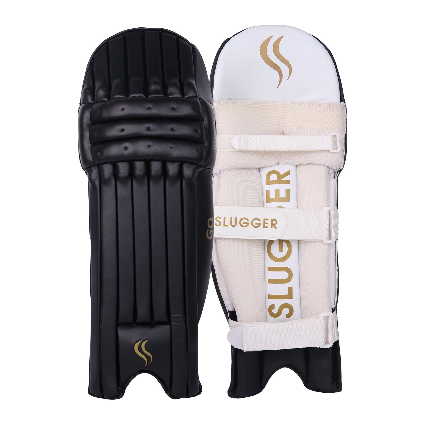 Slugger Cricket Batting Pads Black Color GO series