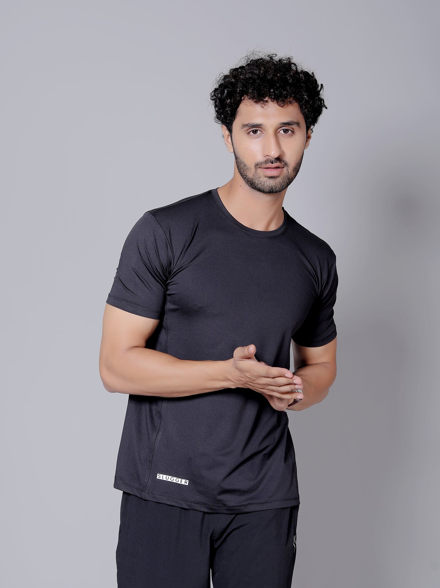 Ultra soft Sports T-Shirt | Softest, lightest, and most breathable fabric | Black colour