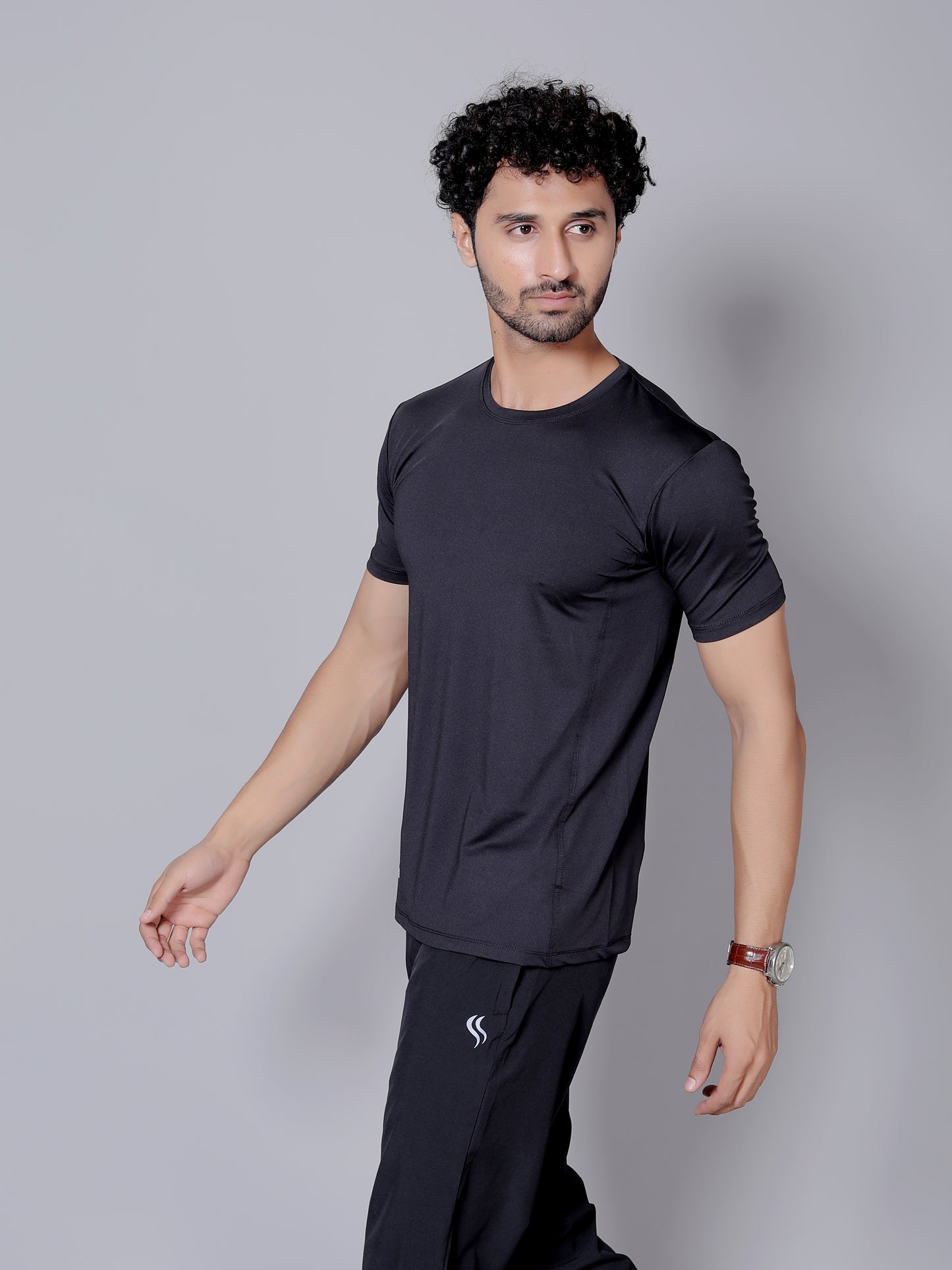 Ultra soft Sports T-Shirt | Softest, lightest, and most breathable fabric | Black colour