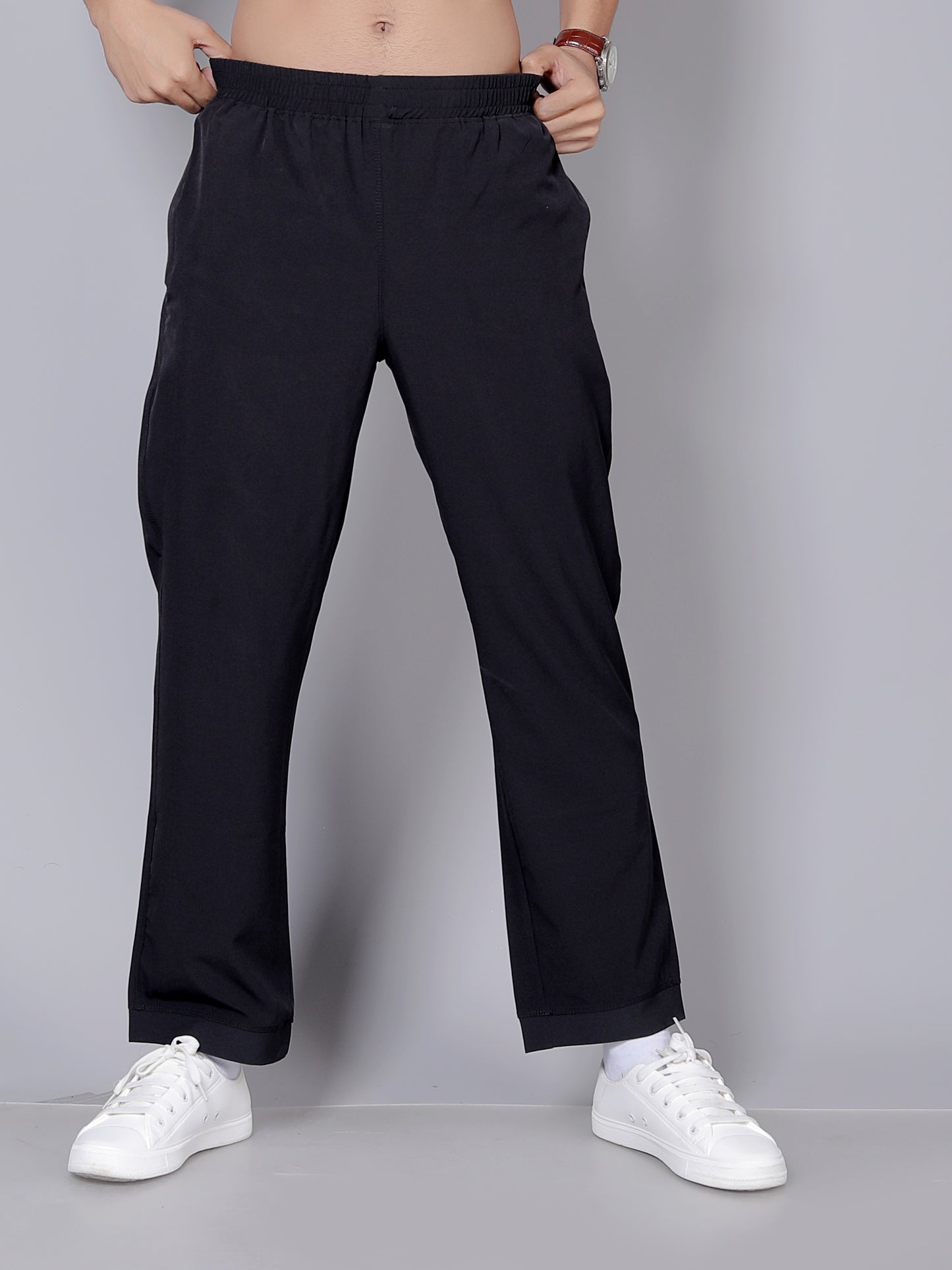 Ultra soft T-shirt and joggers workout combo | Black T-shirt and black jogger