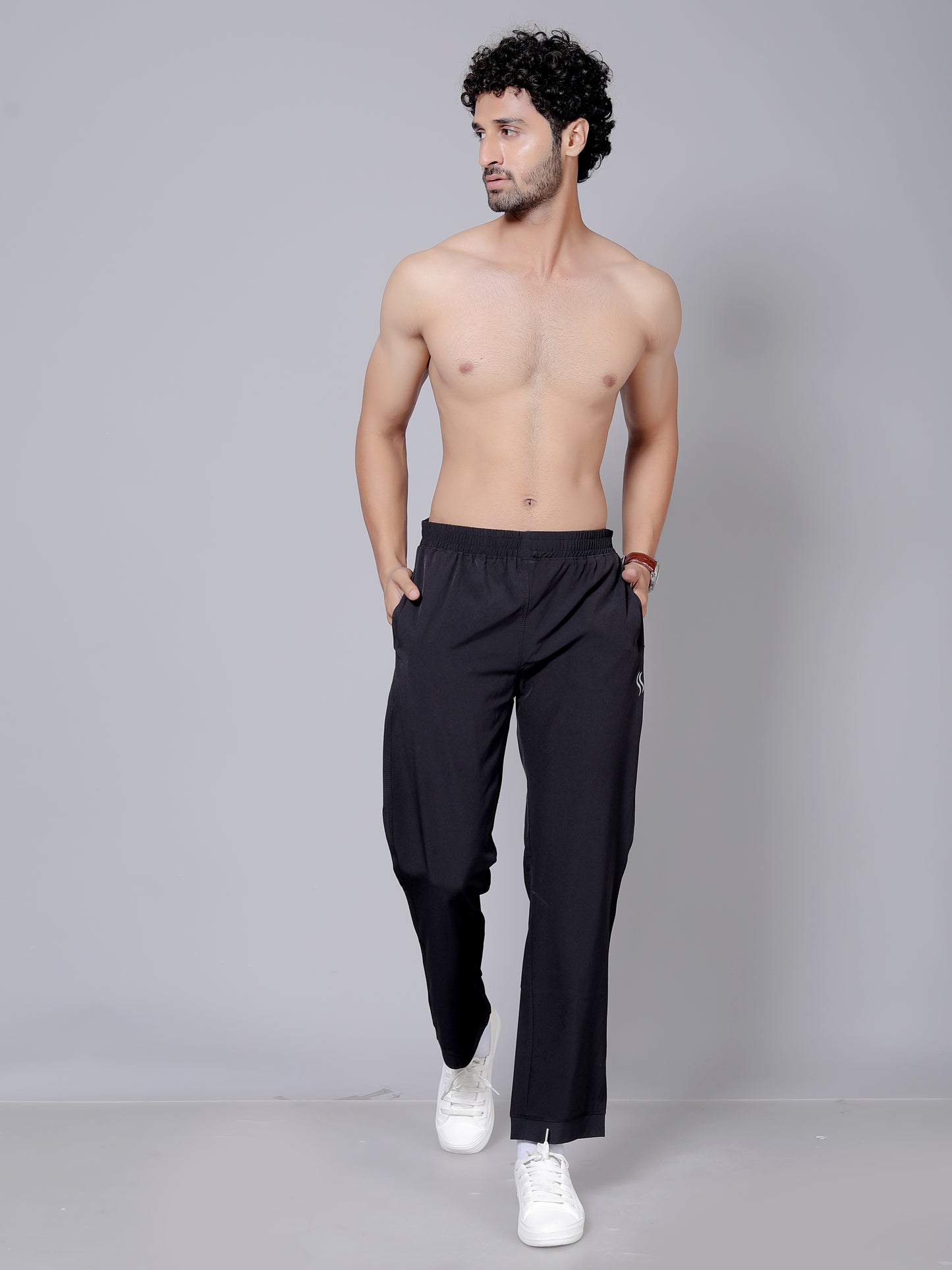 Ultra soft T-shirt and joggers workout combo | Black T-shirt and black jogger