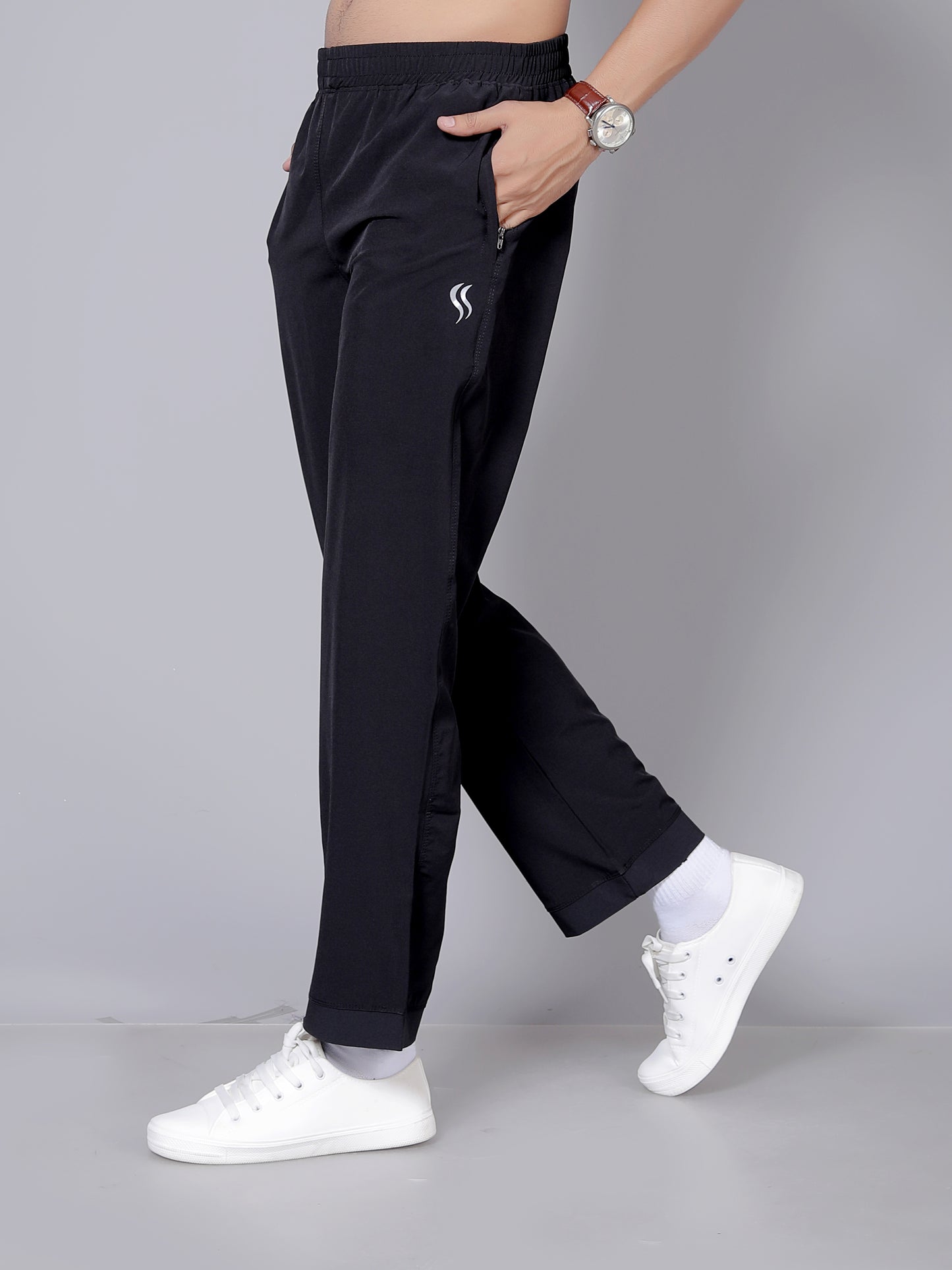 Ultra soft T-shirt and joggers workout combo | Black T-shirt and black jogger
