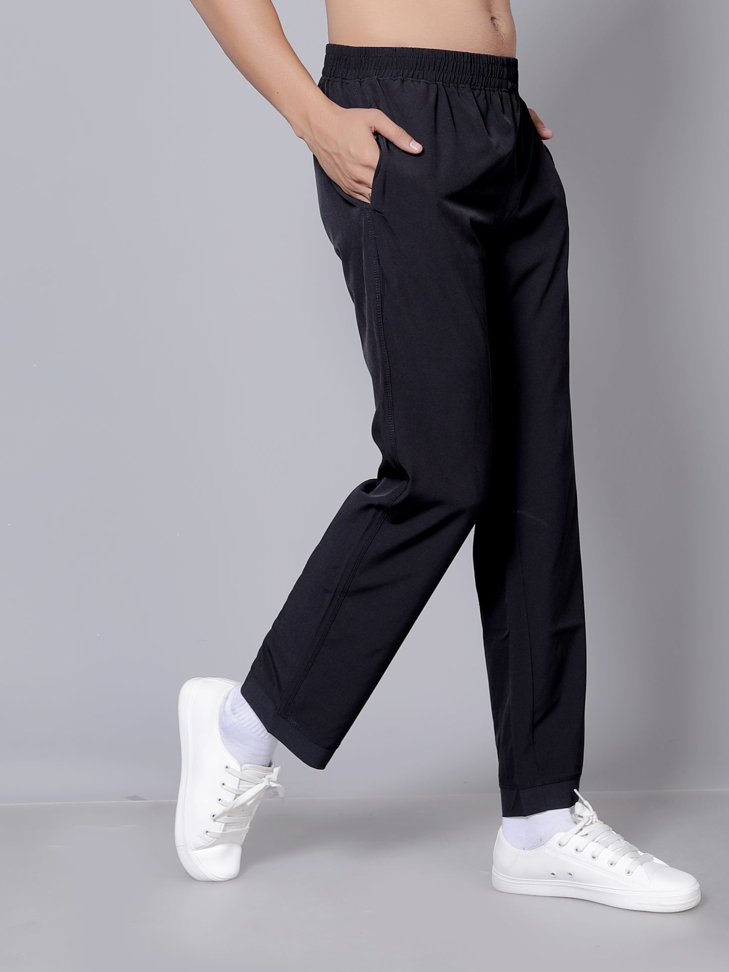 Ultra soft T-shirt and joggers workout combo | Black T-shirt and black jogger