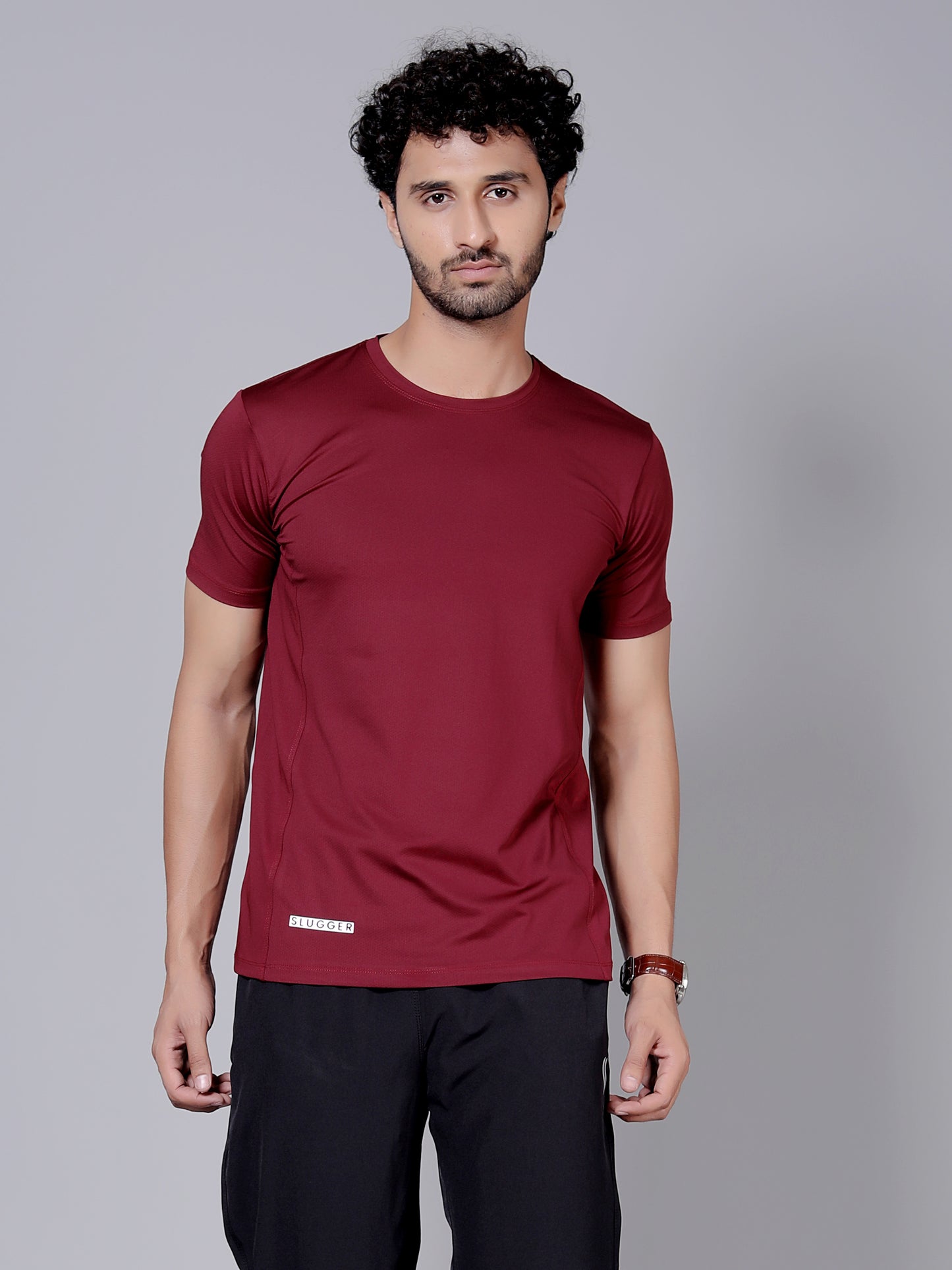Ultra soft Sports T-Shirt | Softest, lightest, and most breathable fabric | Maroon colour