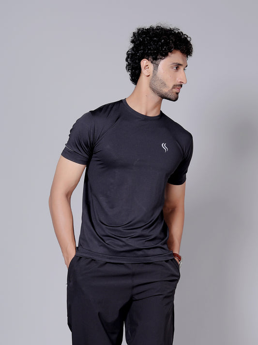 Ultra soft Sports T-Shirt | Softest, lightest, and most breathable fabric | Black colour