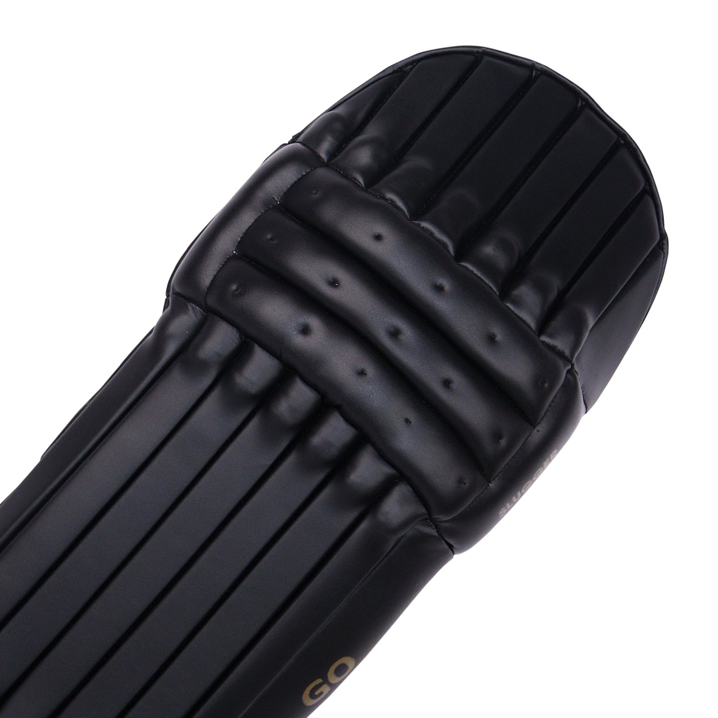 SLUGGER GO Black Cricket Batting Pads or Leg guards (PVC material)