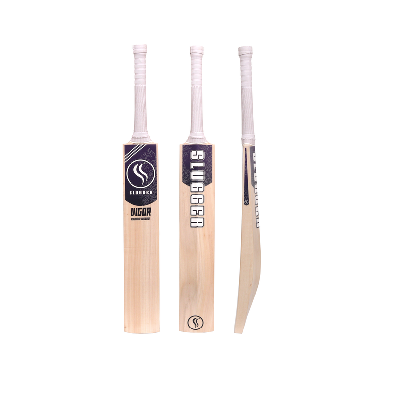 SLUGGER Premium A1 Kashmir Willow Cricket bat from VIGOR series