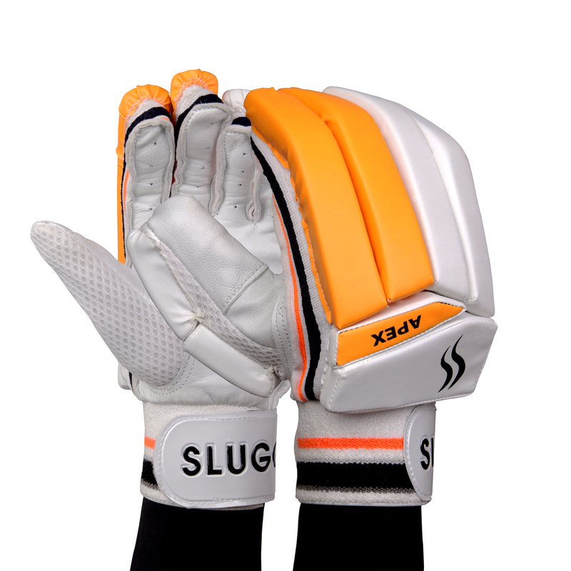 SLUGGER APEX Cricket Batting gloves (PVC material)