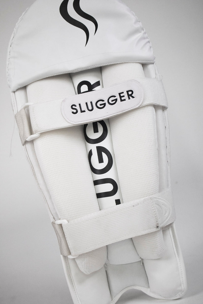 SLUGGER Professional Cricket Wicket Keeping Pads (Lovelon material)