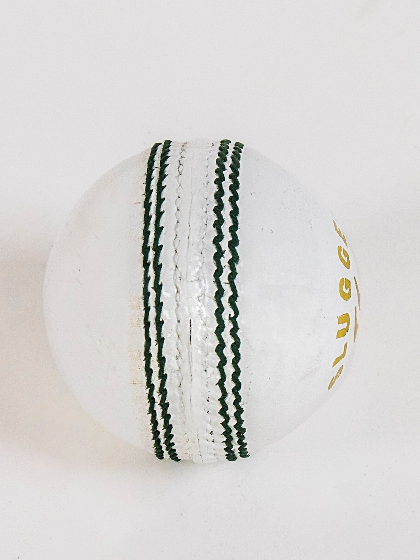 SLUGGER White Leather Cricket Ball (1 Ball)