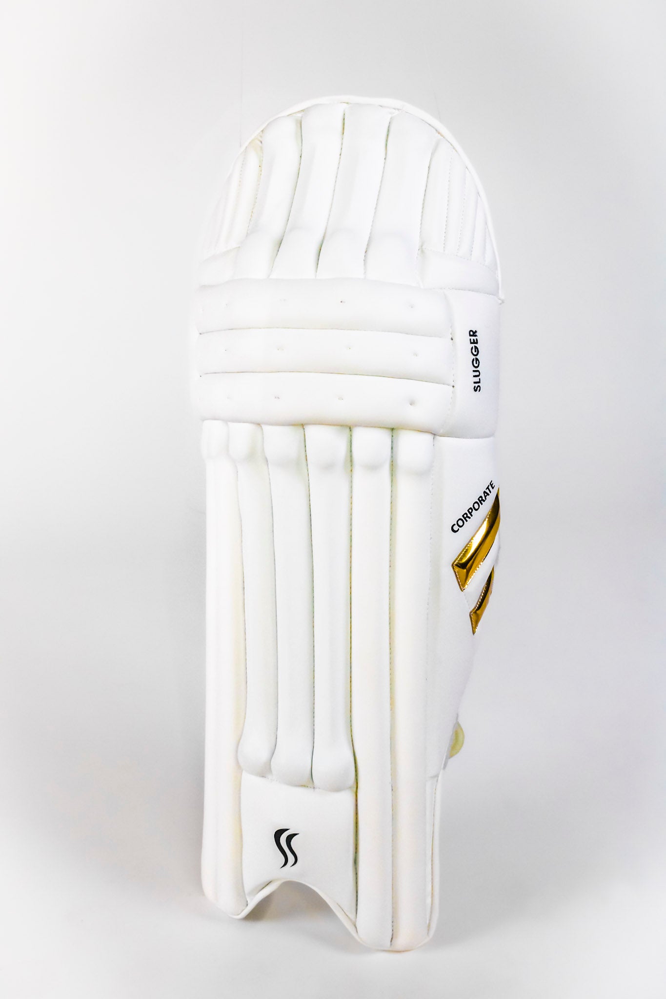 SLUGGER Corporate Cricket Batting Leg Guards or Pads (Taiwan material)