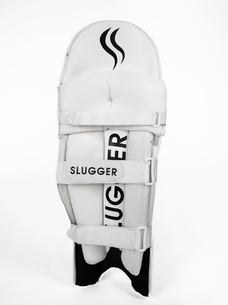 SLUGGER GO series combo of Cricket Batting Leg guards/Pads, Batting Gloves and Thigh Guard