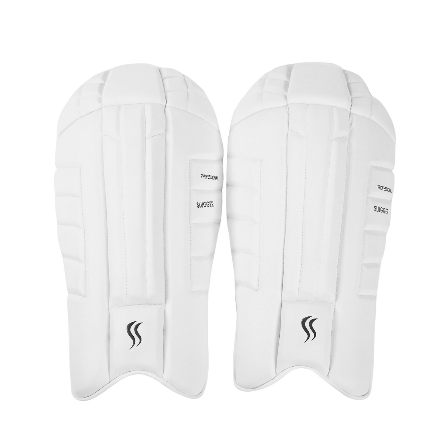 Slugger Professional Cricket Wicket Keeping combo of Gloves and Pads (Levlon and Leather)